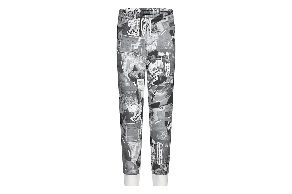 Nike ბავშვის შარვალი JDB MJ BRKLYN FLC AOP PANT / JDB MJ BRKLYN FLC AOP PANT