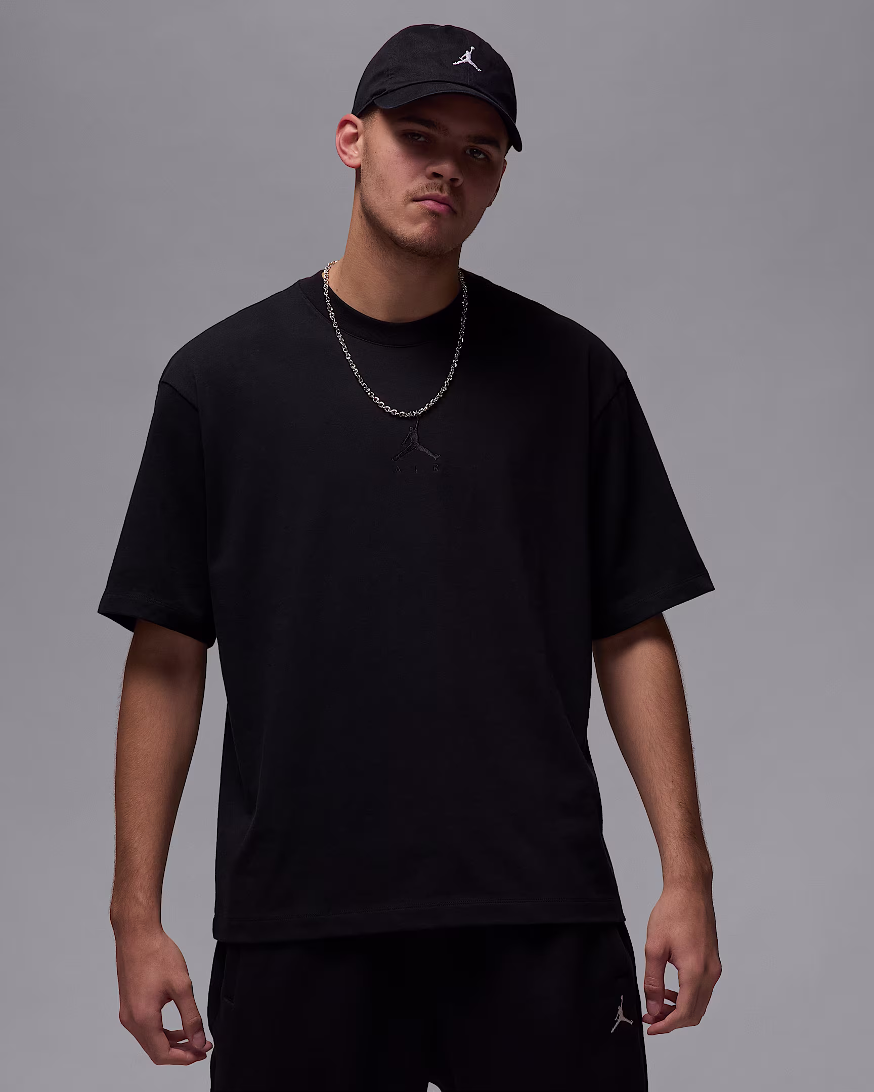 Nike მამაკაცის მაისური M J FLT ESS OVSZ SS CREW