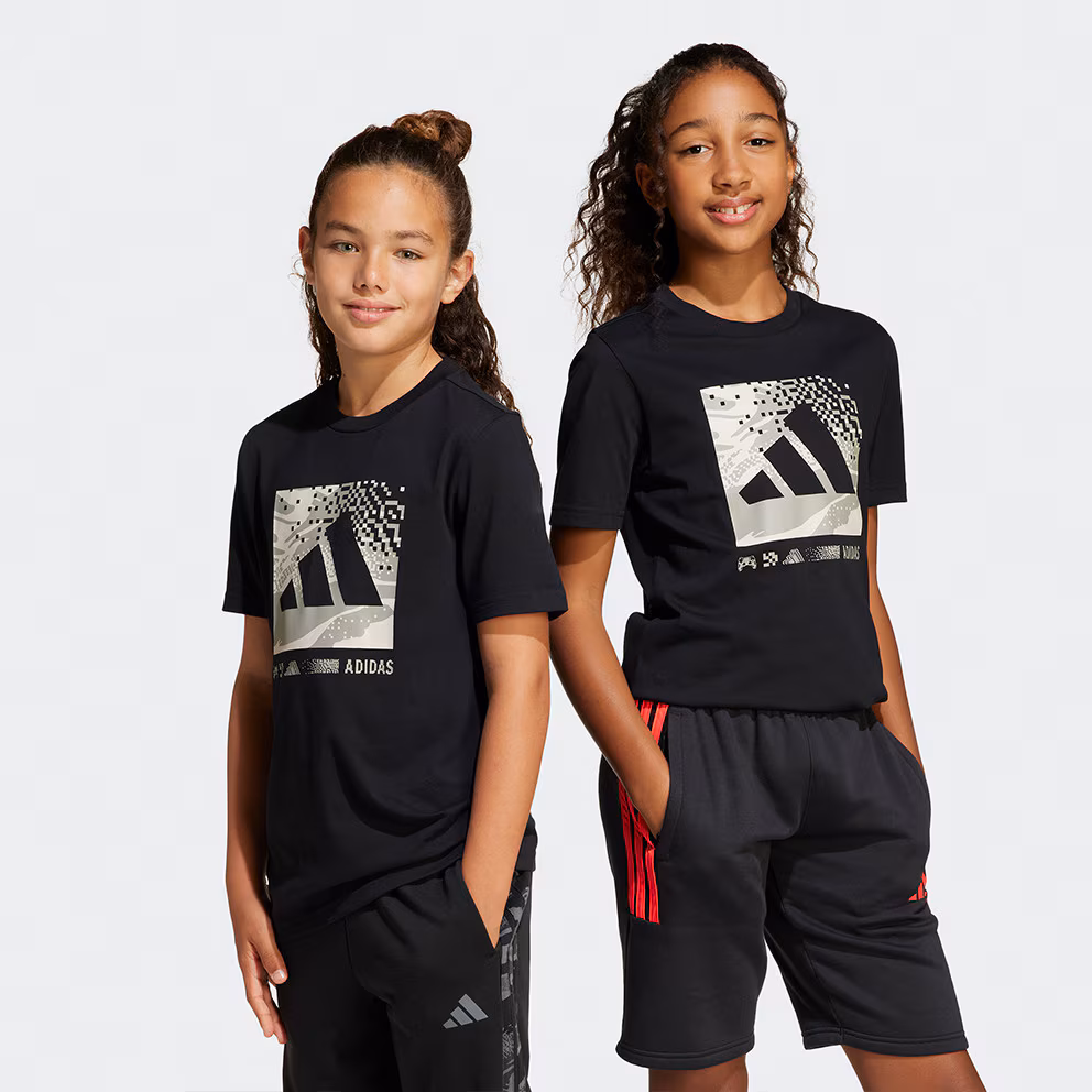 Adidas ბავშვის მაისური J CAMO LOGO TEE