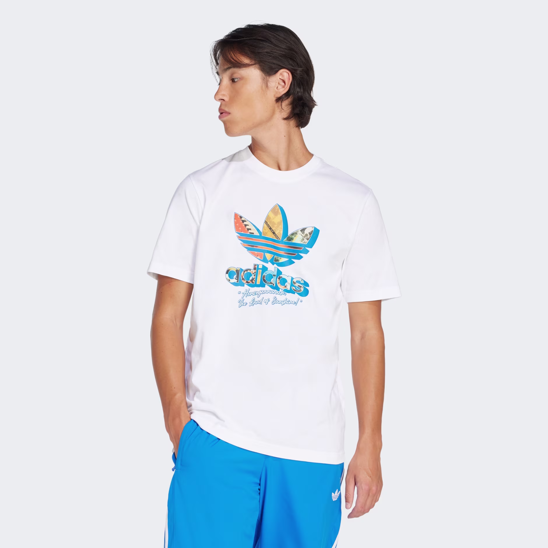 Adidas მამაკაცის მაისური Q12 TS GREETING
