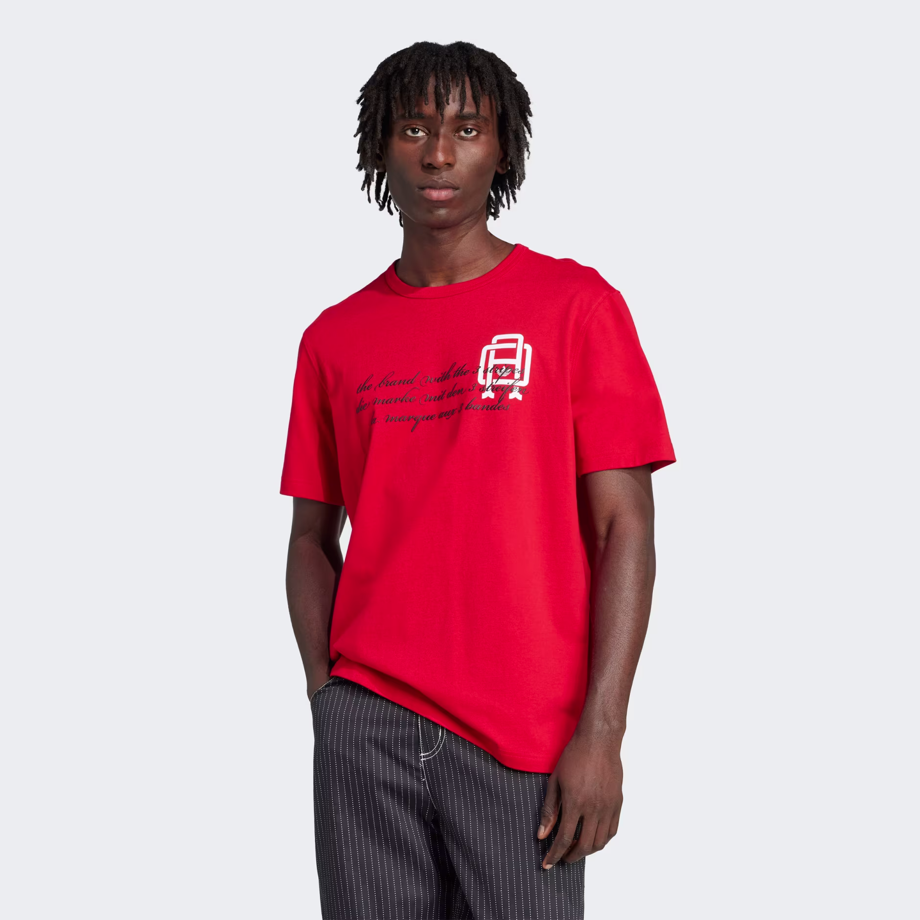Adidas მამაკაცის მაისური Q2 VARSITY TEE