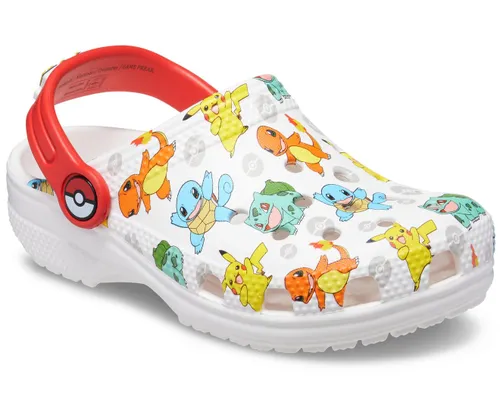 Crocs ბავშვის კლოგი Classic Pokemon Clog K Whi/Mlti