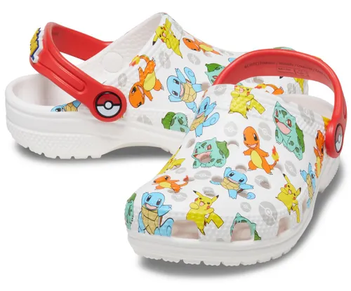 Crocs ბავშვის კლოგი Classic Pokemon Clog K Whi/Mlti