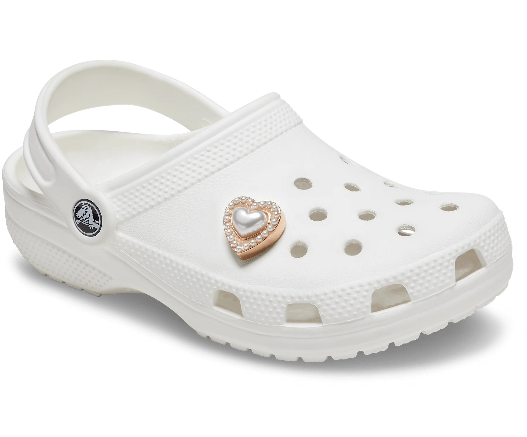 Crocs ჯიბიცი Gold Pearl Heart