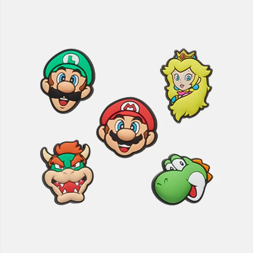 Crocs ჯიბიცი Super Mario 5 Pack