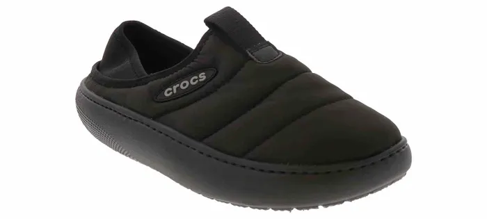 Crocs მამაკაცის სპორტული ფეხსაცმელი Classic Puff Moc Blk/Blk