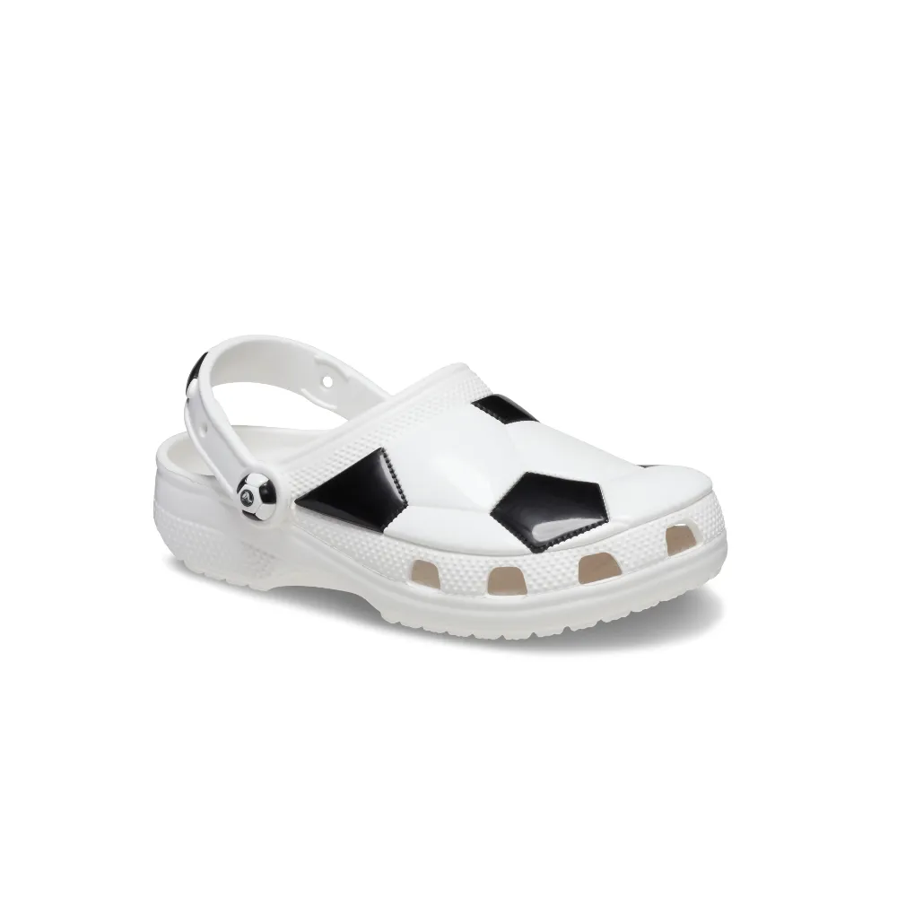 Crocs ბავშვის კლოგი Classic Soccer Ball Clog T Whi/Blk