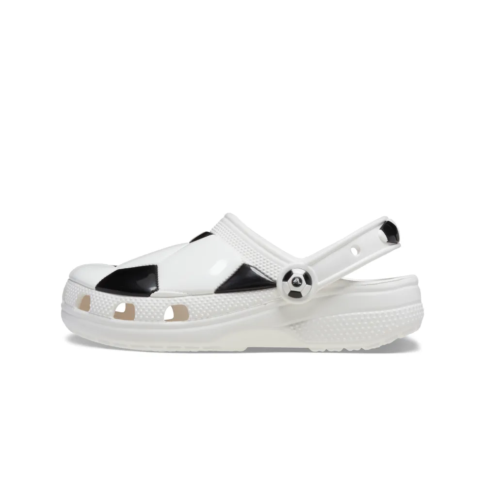 Crocs ბავშვის კლოგი Classic Soccer Ball Clog T Whi/Blk
